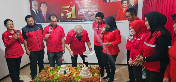 HUT PDI Perjuangan ke-51, Rachmat : Saatnya Menangis dan Tertawa Bersama Rakyat