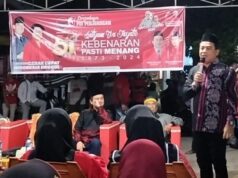 DPC PDI-P Gelar Tasyakuran HUT di Posko Pemenangan Ganjar-Mahfud