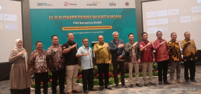 Dua BUMN Persero Tbk Berharap UKW PWI NTB Ciptakan Wartawan Berkualitas
