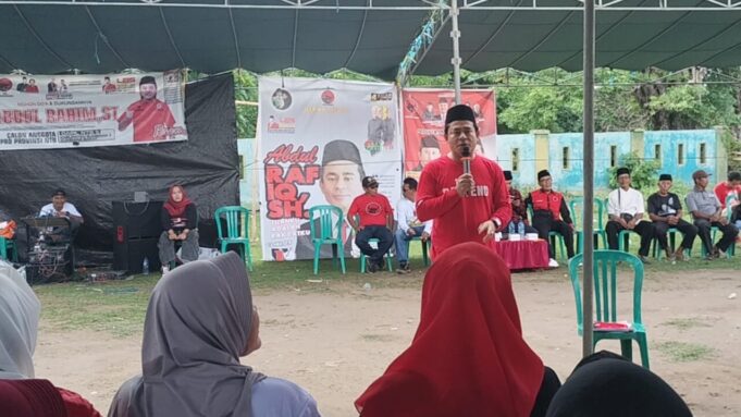 Bertemu Masyarakat Tarusa, Abdul Rafiq Komitmen Perhatikan Infrastruktur, UMKM dan Sapras Pertanian