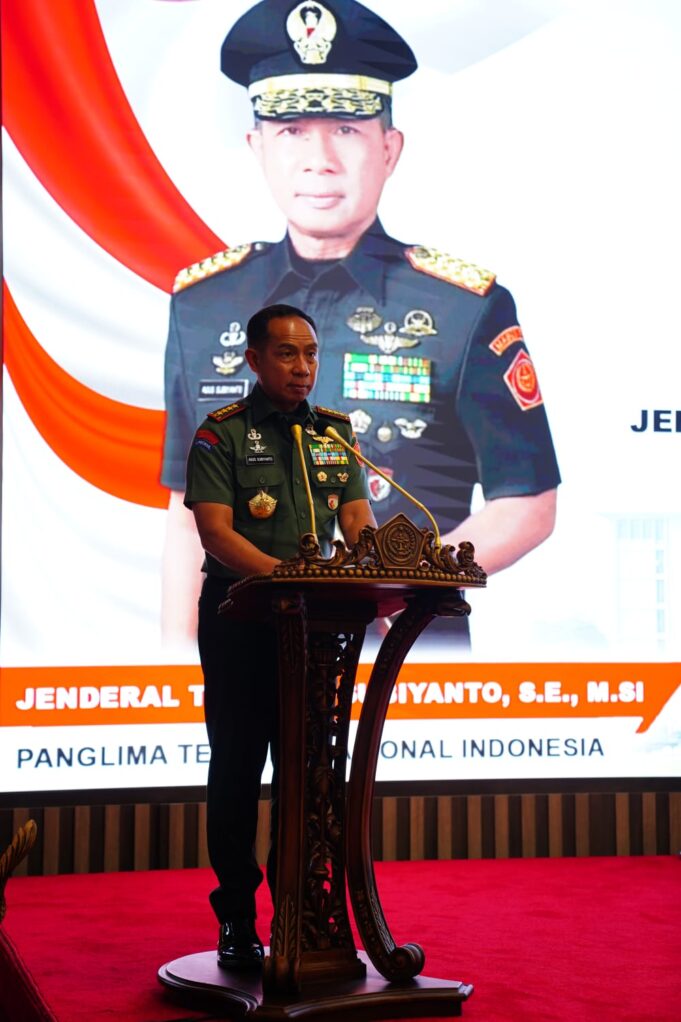 Panglima TNI Hadiri Acara Penandatanganan Kontrak Pengadaan Barang dan Jasa