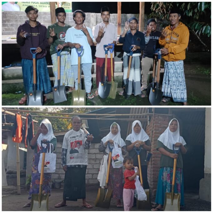 Relawan Ganjar Mahfud Gandeng Ratusan Buruh Tambang di Lombok Timur, Dukung Pemimpin Merakyat