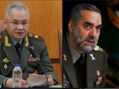 Menhan Rusia-Iran Bahas Kerjasama Militer Teknis