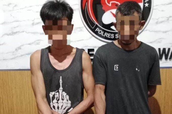 Satresnarkoba Polres Sumbawa Ringkus 2 Pria Terduga Pengedar Sabu di Gontar