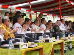 HMS Dampingi Mentan, Andi Amran: Aku Titip Dijaga Dengan Baik