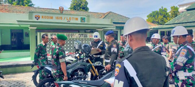 Kodim 1615/Lotim Terima Sosialisasi Opsgaktib Dari Denpom IX/2 Mataram