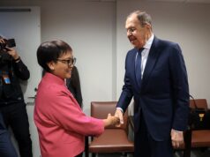 Menlu Indonesia Bertemu Menlu Rusia