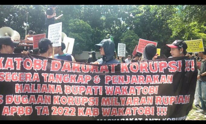 MARAK Adukan Haliana Bupati Biang Kerok Wakatobi Darurat Korupsi Ke KPK