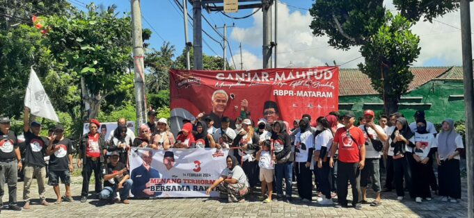 Ganjar Mahfud Dapat Dukungan Insan Pariwisata Lombok