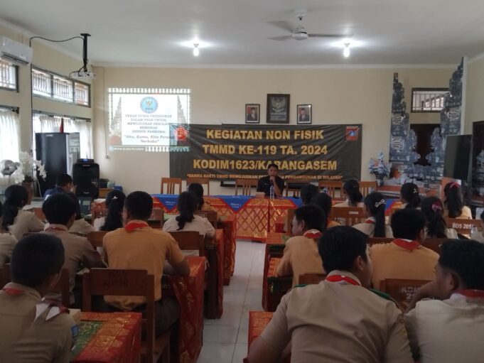 Anggota Kodim dan BNN Karangasem Berusaha Sekuat Tenaga Selamatkan Siswa Dari Kematian dan Kesengsaraan