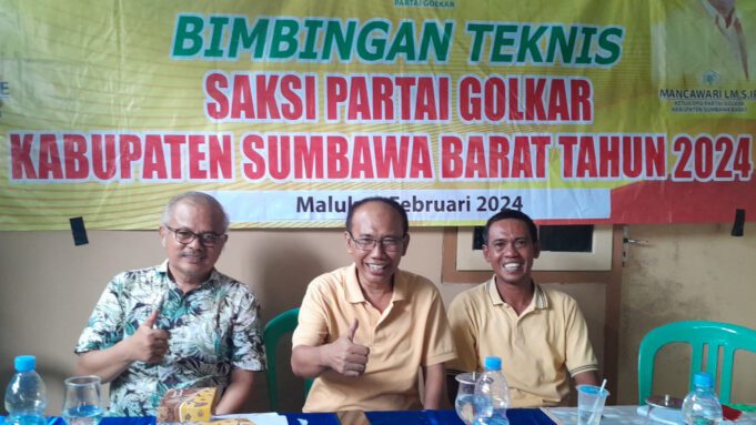 DPD Partai Golkar Sumbawa Barat Optimis Raih 3 Kursi di Pileg 2024 ini
