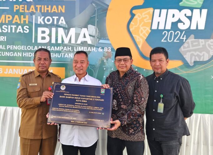 Walikota Bima Apresiasi HMS Wujudkan Bank Sampah Induk Lewat Aspirasi