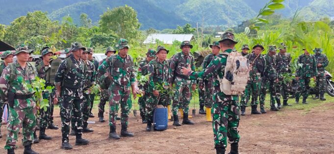 Dandim 1615/Lotim Kerahkan 700 Personel Sukseskan TNI dan Rakyat Menyatu Dengan Alam Untuk NKRI di Gunung Rinjani
