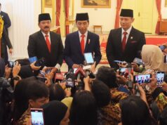 Dilantik Jadi Menteri, Ini Pesan Presiden Jokowi pada Hadi Tjahjanto dan AHY
