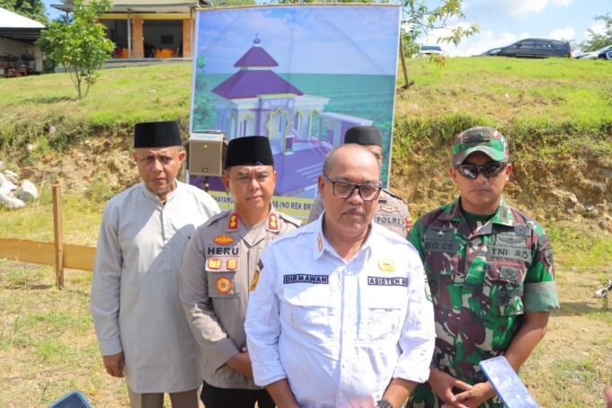 Pembangunan Masjid Bhayangkara Al-Ikhlas Polres Sumbawa Dimulai, Pj. Sekda Sumbawa: Pemda Akan Dukung Penuh