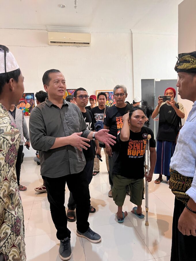 Diskusi Bersama Pelaku Seni, Dubes Iqbal Dorong Sekolah Tinggi Kesenian Hadir di NTB