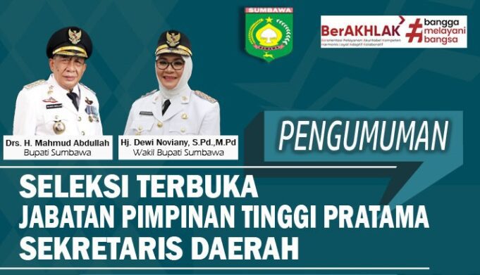 Seleksi Jabatan Sekda Sumbawa Dibuka