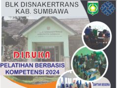 BLK Sumbawa Akan Buka 8 Kejuruan Pelatihan
