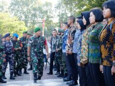Presiden RI Kunker ke NTB, Danrem 162/WB Pimpin Apel Gelar Pasukan Pam VVIP