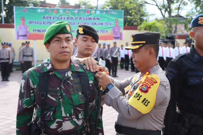 Polres Sumbawa Apel Gelar Pasukan Operasi Ketupat Rinjani 2024