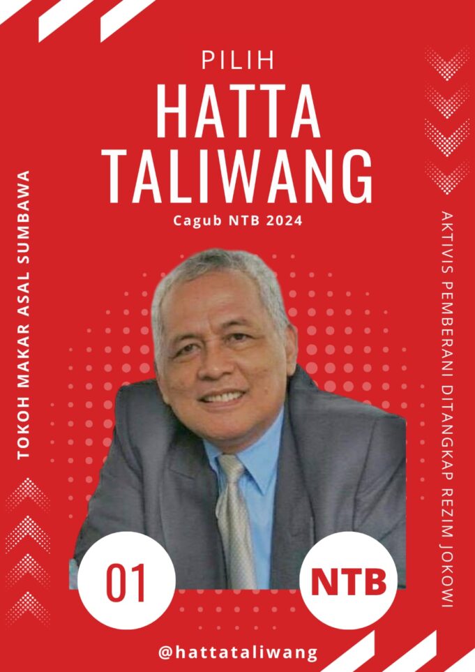 Aktivis Hatta Taliwang Siap Menjadi Gubernur Nusa Tenggara Barat