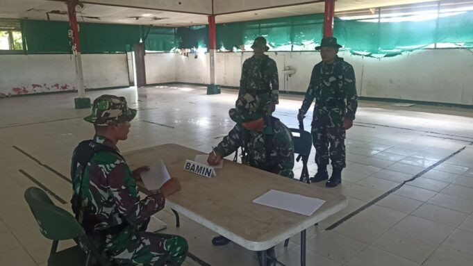 Optimalkan Profesionalisme Prajurit, Kodim 1710/Mimika Gelar UTP Jabatan