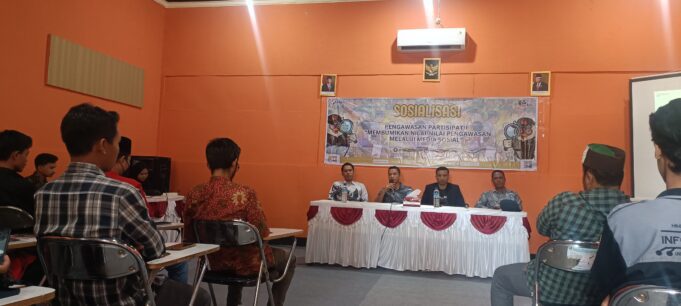 Gelar Sosialisasi Pengawasan Partisipatif, Bawaslu Ajak Tangkal Hoax dan Informasi SARA