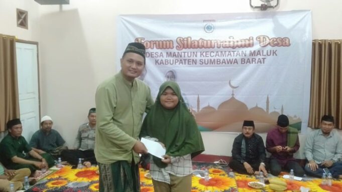 Perkuat Silaturahmi, Pemdes Mantun adakan Halal Bihalal