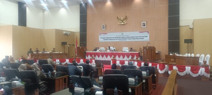 Bapemperda Tanggapi Jawaban Bupati Sumbawa atas Ranperda Perumahan dan Kawasan Pemukiman serta Ranperda Penyelenggaraan Kesejahteraan Sosial