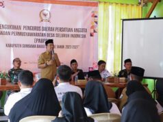 Hadiri Pelantikan PABPDSI KSB, Wabup Minta BPD Perkuat Fungsi Dalam Mengawal Pemerintah Desa