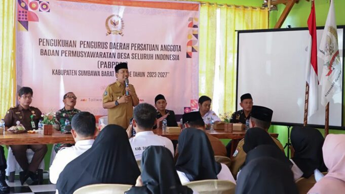 Hadiri Pelantikan PABPDSI KSB, Wabup Minta BPD Perkuat Fungsi Dalam Mengawal Pemerintah Desa