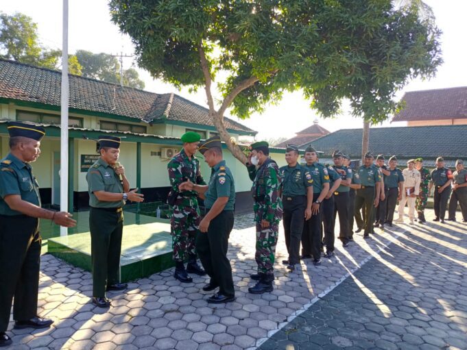 Manfaatkan Upacara Bulanan, Kodim 1615/Lotim Gelar Halal Bihalal