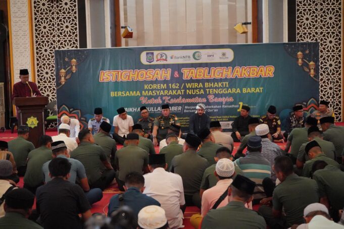 Danrem 162/WB: “Memohon Pertolongan dengan Istighosah kepada Allah SWT”