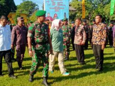 Dandim 1607/Sumbawa Pimpin Gelar Pasukan Pengamanan Kunjungan Presiden