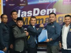 Mendaftar ke DPD NasDem Menjadi Bakal Calon Walikota, Yusman Dawolo Optimis Membangun Gunungsitoli