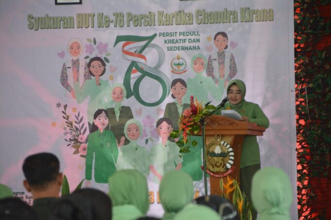 Kodim 1710/Mimika Rayakan HUT Ke-78 Persit Kartika Chandra Kirana Tahun 2024