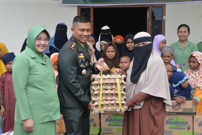 Dalam Rangka HUT Kodam XVII/Cenderawasih, Kodim 1710/Mimika Gelar Bakti Sosial