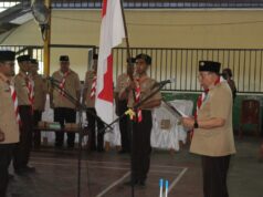 Pengurus Kwarcab Pramuka Sumbawa Dilantik, Kamabincab Minta Jaga Independensi Ditahun Politik