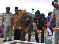 Kasrem 162/WB Pimpin Ziarah Rombongan HUT Kodam IX/Udayana ke 67