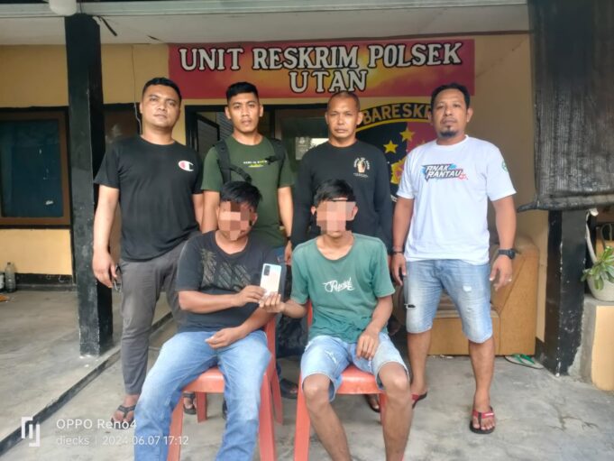 Jambret HP, 2 Pelaku Diringkus Polisi