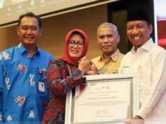 Pemkab Sumbawa Barat Terima Penghargaan Penurunan Angka Stunting Terbaik Se NTB Tahun 2023