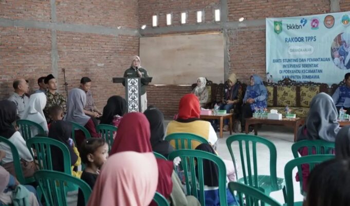 Ketua TPPPS Rakor dan Bakti Stunting di Tiga Kecamatan