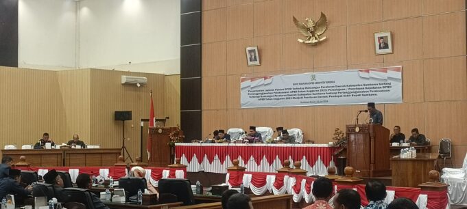 DPRD Setujui Ranperda Pertanggungjawaban APBD 2023 Jadi Perda