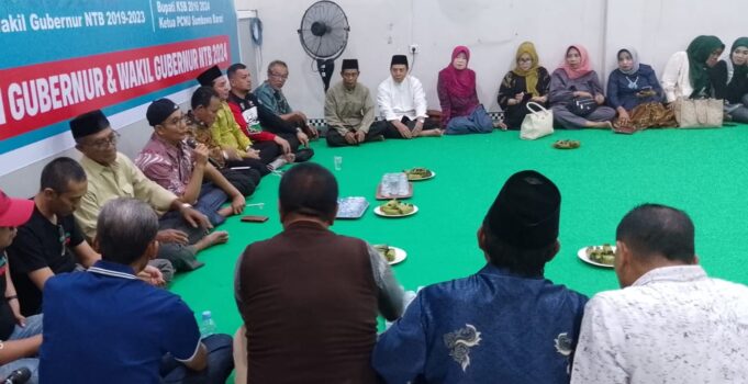 Bakar Semangat Relawan Menuju Deklarasi, H. W. Muayafirin Silaturahmi di Sumbawa