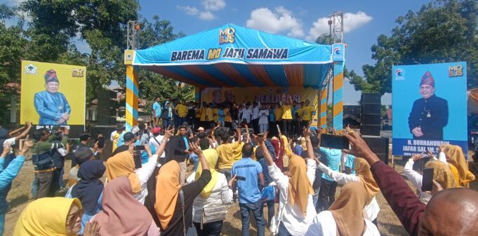 Bertarung di Pilkada Sumbawa, Pasangan Mo-BJS Deklarasi