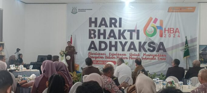 Hari Adhyaksa ke-64, Sekda Sumbawa: Jadi Penguat Bersama Bergerak Lebih Cepat dan Lebih Baik