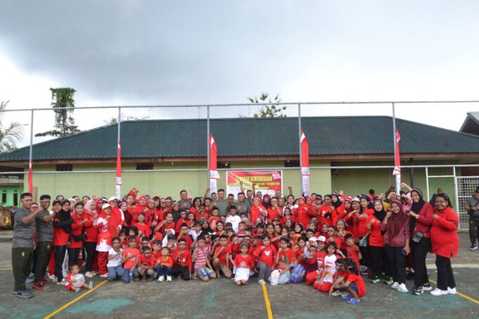 Komandan Kodim 1710/Mimika Akhiri Lomba Kegiatan Semarak Kemerdekaan Republik Indonesia Ke-79