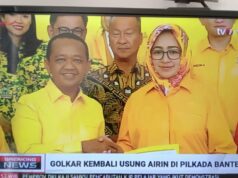 Golkar Kembali Calonkan Airin di Pilkada Banten