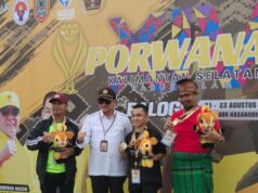 Porwanas Kalsel, Medali Pertama NTB dari Balogo di Hari Pertama