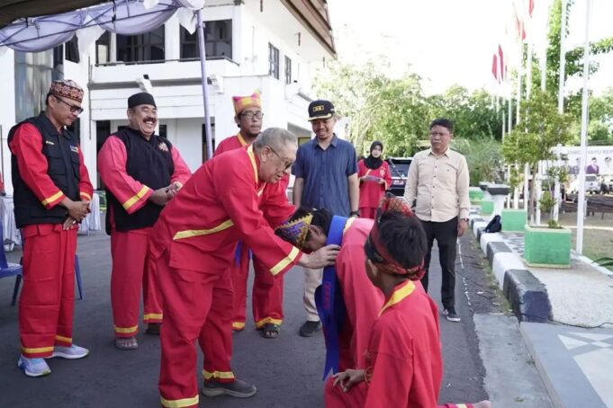 Bupati Kukuhkan Kenaikan Tingkat Kader Tapak Suci